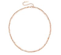Collier "mit apricotfarbigen Sonnenstein-Kugeln, Silber 925", rosa, GIORGIO MARTELLO MILANO, Halsketten, Damen, 45cm, Silber 925 (Sterlingsilber), Collier (46645339-0) rosa