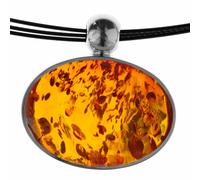 Collier OSTSEE-SCHMUCK "Ostsee-Schmuck Collier Classic 18 x 13 mm" Gr. 45, silber, Halsketten, Damen, 45cm, Silber 925 (Sterlingsilber), L: 42, Collier (43111466-45) silber