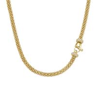 Collier SMART JEWEL "Himbeerkette mit Zirkonia Steinen, Silber 925", gold, Halsketten, Damen, 45cm, Silber 925 (Sterlingsilber), Collier (94182463-0) gold