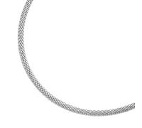 Collier SMART JEWEL "Mesh-Optik, Silber 925", silber, Halsketten, Damen, 45cm, Silber 925 (Sterlingsilber), Collier (72257018-0) silber