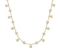 Collier SMART JEWEL "mit Zirkonia, Silber 925", gold, Halsketten, Damen, 45cm, Silber 925 (Sterlingsilber), Collier (27711703-0) gold