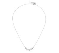 Collier SMART JEWEL "Mittelteil mit Zirkonia, Silber 925", silber, Halsketten, Damen, 45cm, Silber 925 (Sterlingsilber) (36531763-0) silber