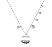Collier SMART JEWEL "Verschiedene Behänge mit Zirkonia, Silber 925", silber, Halsketten, Damen, 45cm, Silber 925 (Sterlingsilber), Collier (47755119-0) silber