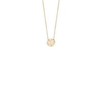 Collier - Sterlingsilber - Lebensbaum - goldfarben