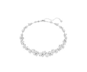 Collier SWAROVSKI "Schmuck Geschenk Constella Halskette", silber (metallfarben, kristallweiß), Halsketten, Damen, Metall, Collier, mit Swarovski Kristall (97941616-0) metallfarben, kristallweiß