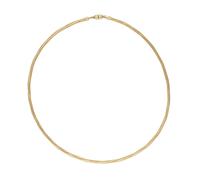Collier VIVANCE "elegant aura", gelb (gelbgold 375), Halsketten, Damen, Gelbgold 375, Collier (89750354-0) gelbgold 375