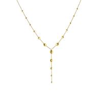 Collierkettchen "585/- Gelbgold Kugeln", gelb, FASCINATION BY ELLEN K., Halsketten, Damen, 45cm, Gold, L: 45, glänzend (93329762-0) gelb