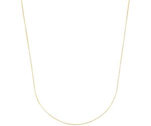 Collierkettchen AMOR "2014562", gold (gelbgoldfarben), Halsketten, Damen, Gelbgold 375, L: 42 B: 0,6mm, Made in Germany, B:0,6mm (96892965-0) gelbgoldfarben