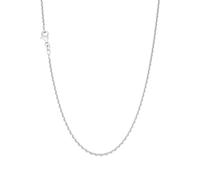 Amor Collier 925 Sterling Silber Unisex Damen Herren Halsschmuck, 50 cm, Silber, Kommt in Schmuck Geschenk Box, 2017728