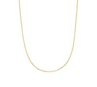 Collierkettchen AMOR "Classics, Ankerkettengliederung", gold (goldfarben), Halsketten, Damen, Gelbgold 375, L: 45 (74022641-0) goldfarben