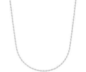 Collierkettchen AMOR "Kordelkettengliederung", silber (silberfarben), Halsketten, Damen, Silber 925 (Sterlingsilber), L: 45 B: 2mm, B:2mm (91650324-0) silberfarben