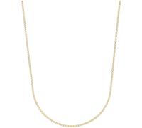 Collierkettchen AMOR "Panzerkettengliederung" Gr. 40, gold (gelbgoldfarben), Halsketten, Damen, 40, Edelstahl, B: 1,4mm, B:1,4mm (76648528-40) gelbgoldfarben