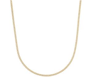Collierkettchen AMOR "Panzerkettengliederung" Gr. 45, gold (gelbgoldfarben), Halsketten, Damen, 45, Edelstahl, B: 2,2mm, B:2,2mm (27752345-45) gelbgoldfarben