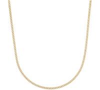 Collierkettchen AMOR "Panzerkettengliederung" Gr. 45, gold (gelbgoldfarben), Halsketten, Herren, 45, Edelstahl, B: 2,2mm, Collierkettchen, B:2,2mm (27752345-45)