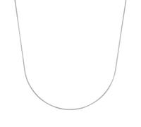 Collier Damen, Silber, mm, 1 mm, Silber 925, rhodiniert 2017578
