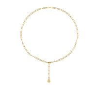 Collierkettchen CAÏ "925/- Sterling Silber vergoldet", gelb, Halsketten, Herren, 60cm, Silber 925 (Sterlingsilber), L: 60 B: 4mm, glänzend, Collierkettchen, B:4mm (88343633-0)