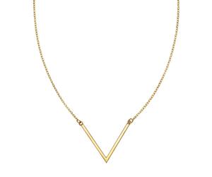 Collierkettchen CELESTA "375 Gold 42+3cm", gelb, Halsketten, Damen, 42+3cm, Gold, L: 45 B: 18mm, glänzend, B:18mm (71913944-0) gelb
