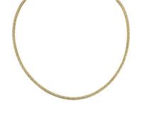 Collierkettchen CELESTA, gelb, Halsketten, Damen, 45cm, Silber 925 (Sterlingsilber), L: 42, glänzend (23007827-0) gelb