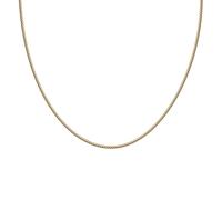 Collierkettchen CELESTA, gelb, Halsketten, Damen, 47cm, Gold, L: 42 B: 1,5mm, glänzend, B:1,5mm (31340016-0) gelb