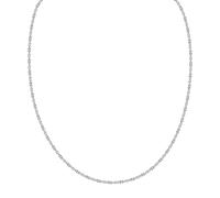 Collierkettchen CELESTA, weiß, Halsketten, Damen, 45cm, Silber 925 (Sterlingsilber), L: 43, glänzend (77549052-0) weiß