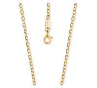 Collierkettchen ENGELSRUFER "Ankerkettengliederung, 2,85 mm breit" Gr. 80, gold (gelbgoldfarben), Halsketten, Damen, 80, Silber 925 (Sterlingsilber), B: 2,85mm, B:2,85mm (592031-80) gelbgoldfarben