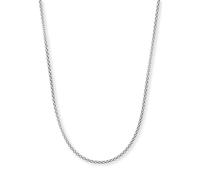 Collierkettchen ENGELSRUFER "Koreanerkettengliederung, 1,8 mm breit" Gr. 45, silber (silberfarben), Halsketten, Damen, 45, Silber 925 (Sterlingsilber), B: 1,8mm, B:1,8mm (44145900-45) silberfarben