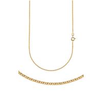 Collierkettchen FIRETTI "Schmuck Geschenk Gold 333 oder 585 Halskette Ankerkette rund" Gr. 38, gold (gelbgoldfarben), Halsketten, Damen, 38, Gelbgold 333, B: 0,8mm, Made in Germany, B:0,8mm (77589441-