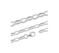 Collierkettchen FIRETTI "Schmuck Geschenk Silber 925 Erbskettengliederung 3,0 mm breit" Gr. 50, silber (silberfarben), Halsketten, Damen, 50, Silber 925 (Sterlingsilber), B: 3mm, B:3mm (72272445-50) s