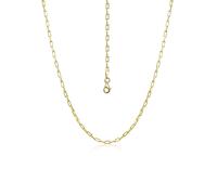 Collierkettchen FIRETTI "Schmuck Geschenk Silber 925 Fantasiekettengliederung 1,7 mm breit" Gr. 50, gold (gelbgoldfarben), Halsketten, Damen, 50, Silber 925 (Sterlingsilber), B: 1,7mm, Made in Germany