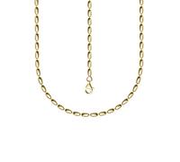 Collierkettchen FIRETTI "Schmuck Geschenk Silber 925 Kugelkettengliederung 2,5 mm breit" Gr. 45, gold (gelbgoldfarben), Halsketten, Herren, 45, Silber 925 (Sterlingsilber), B: 2,5mm, Collierkettchen, 