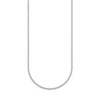 Collierkettchen FIRETTI "Schmuck Geschenk Silber 925 Rundankerkettengl. in mehreren Breiten" Gr. 45, silber (silberfarben, rhodiniert), Halsketten, Herren, 45, Silber 925 (Sterlingsilber), B: 2,4mm, C