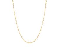 Collierkettchen "Gold 333 Ankerkette mit einer Länge von 42cm", gelb, FASCINATION BY ELLEN K., Halsketten, Damen, 42cm, Gold, L: 42 B: 1mm, glänzend, B:1mm (536559-0) gelb