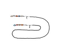 Collierkettchen STEUER "Brillenkette", bunt (mehrfarbig), Halsketten, Damen, 76cm, Metall, L: 76 B: 5mm, glänzend, B:5mm (60164652-0) mehrfarbig