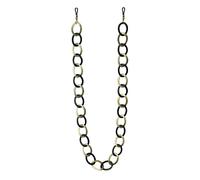 Collierkettchen STEUER "Brillenkette", bunt (mehrfarbig), Halsketten, Damen, 79cm, Metall, L: 79, glitzernd (75932435-0) mehrfarbig