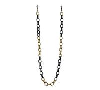 Collierkettchen STEUER "Brillenkette", bunt (mehrfarbig), Halsketten, Damen, 85cm, Metall, L: 85 (10393669-0) mehrfarbig