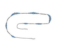 Collierkettchen STEUER "Brillenkette", bunt (mehrfarbig), Halsketten, Damen, 94cm, Metall, L: 94 (85924346-0) mehrfarbig