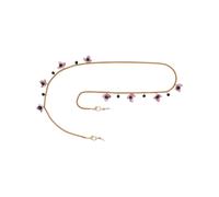 Collierkettchen STEUER "Brillenkette", gelb, Halsketten, Damen, 75cm, Metall, L: 75, Collierkettchen (27660337-0)