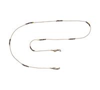 Collierkettchen STEUER "Brillenkette", gelb, Halsketten, Damen, 81cm, Metall, L: 81, glänzend (66761855-0) gelb