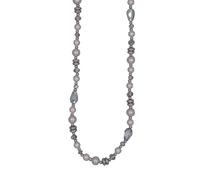 Collierkettchen STEUER "Brillenkette", silber (silbergrau), Halsketten, Damen, 86cm, Metall, L: 86, glänzend (98629960-0) silbergrau
