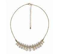 Collierkettchen STEUER "Collier gold mit Perlen", gelb, Halsketten, Damen, 50cm, Metall, L: 50, glänzend, Collierkettchen (31297132-0)