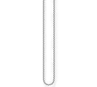 Collierkettchen THOMAS SABO "Venezianerkettengliederung, 1,0 mm breit" Gr. 60, silber (silberfarben), Halsketten, Herren, 60, Silber 925 (recycelt), Collierkettchen (98498432-60)