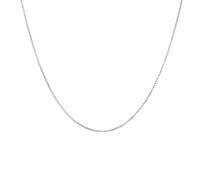 Collierkettchen VIVANCE "333/- Weißgold 42cm", weiß, Halsketten, Damen, 42cm, Gold, L: 42 B: 1mm, glänzend, B:1mm (26055745-0) weiß