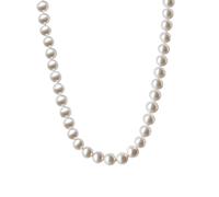Collierkettchen VIVANCE "585/- Gelbgold Süßwasserzuchtperle 7,5-8 mm", gelb, Halsketten, Damen, 45,0+3,0cm, Gold, L: 48, glänzend (12846034-0) gelb