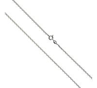 Collierkettchen VIVANCE "925/- Sterling Silber Ankerkette", weiß, Halsketten, Damen, 45cm, Silber 925 (Sterlingsilber), L: 45 B: 2mm, glänzend, B:2mm (66720038-0) weiß