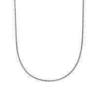 Collierkettchen "Weißgold 585 Panzerkette mit einer Länge von 45/42cm", weiß, FASCINATION BY ELLEN K., Halsketten, Herren, 45/42cm, Gold, L: 45 B: 1,5mm, glänzend, Collierkettchen, B:1,5mm (26639869-0