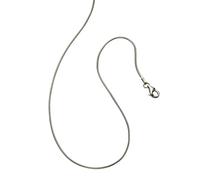 Collierkettchen ZEEME "925/- Sterling Silber 42+5cm lang", weiß, Halsketten, Damen, 42+5cm, Silber 925 (Sterlingsilber), L: 47 B: 1,1mm, glänzend, B:1,1mm (738439-0) weiß