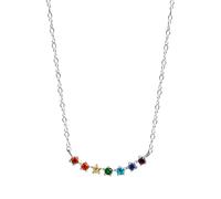 FIRETTI Damen Kette mehrfarbig, Größe One Size, 6795381 Silber / Mischfarben One Size