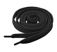 Collonil 1 Paar Schnürsenkel - flach - 9 mm breit Längen (100 cm, Schwarz)