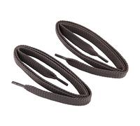 Collonil 1 Paar Schnürsenkel - flach - 9 mm breit Längen (120 cm, Dunkelgrau)