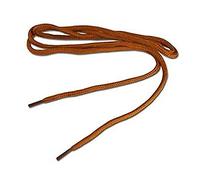 Collonil 1 Paar Schnürsenkel - flach - 9 mm breit Längen + Rema Metallschlüsselring Ø 2 cm (75 cm, Hellbraun)